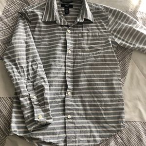 Gap kids Boys Dress Shirt Long sleeve Size M